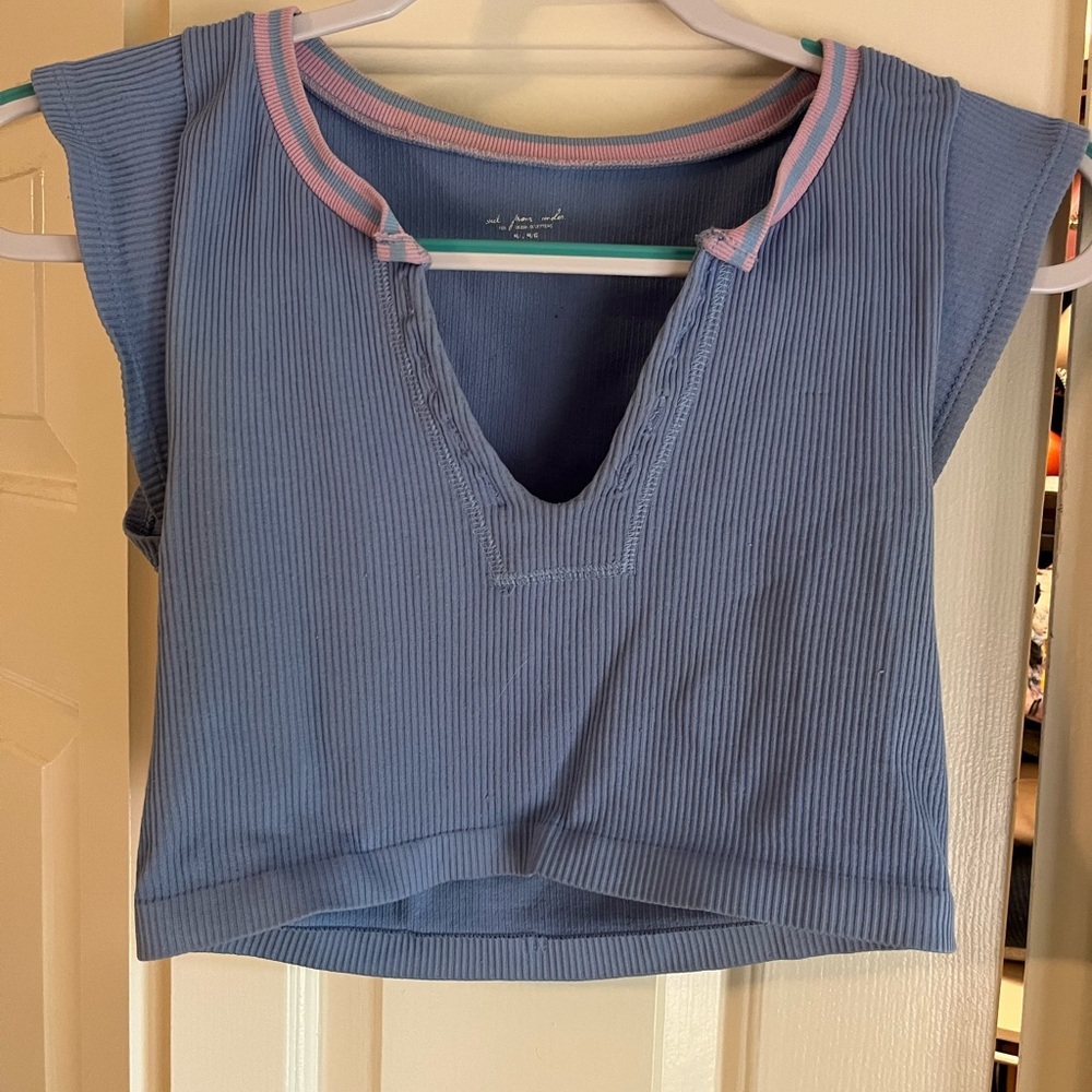 Urban Outfitters Go For Gold purple/blue  top. Size M/L. Not sold anymore.